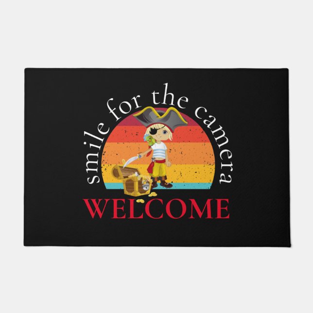 Tapete Pirate Boy Doormat (Frente)
