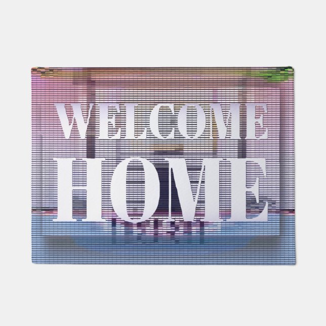 Tapete Pixel Door Mat inicial (Frente)