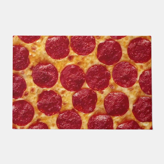 Tapete pizza pepperonis (Frente)