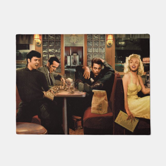 Tapete Placa azul 2 (Frente)