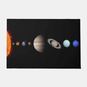 Tapete PLANETAS da esteira de porta feita sob encomenda