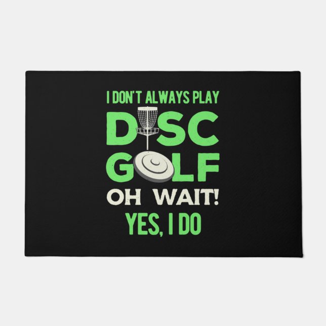Tapete Player de Golfe de Disco | Eu Nem Sempre Toco Golf (Frente)