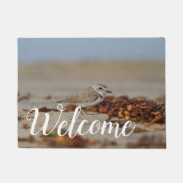 Tapete Plover e algas marinhas