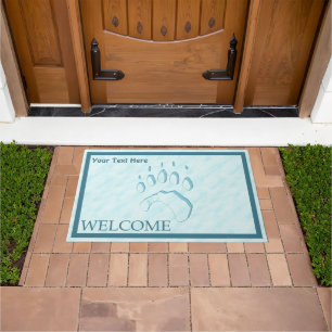 Tapete Polar Bear Paw Print - Bem-vindo