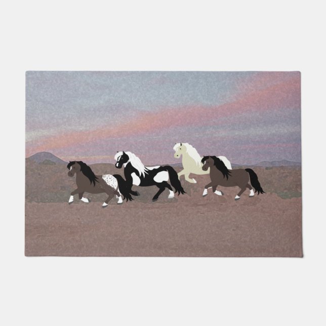 Tapete Ponies Door Mat (Frente)