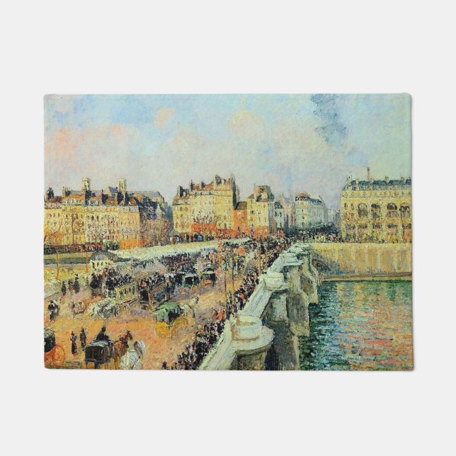 Tapete Pont Neuf, Tarde, Sunlight Camille Pissarro (Frente)