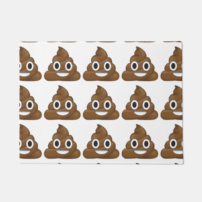 Tapete Poop emoji (Frente)