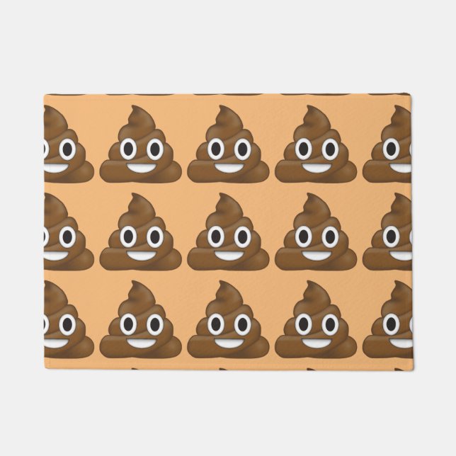 Tapete Poop emoji (Frente)
