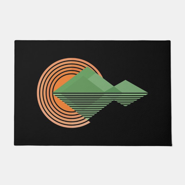 Tapete Pôr do sol no vale (Frente)