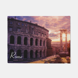 Tapete Pôr do sol sobre Roma Coliseu em Roma