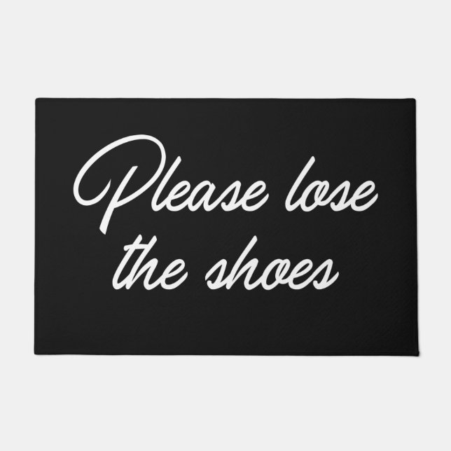 Tapete Por Favor, Perder Os Calçados (Frente)