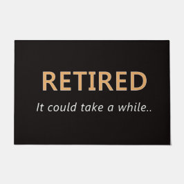 Tapete Porta aposentada