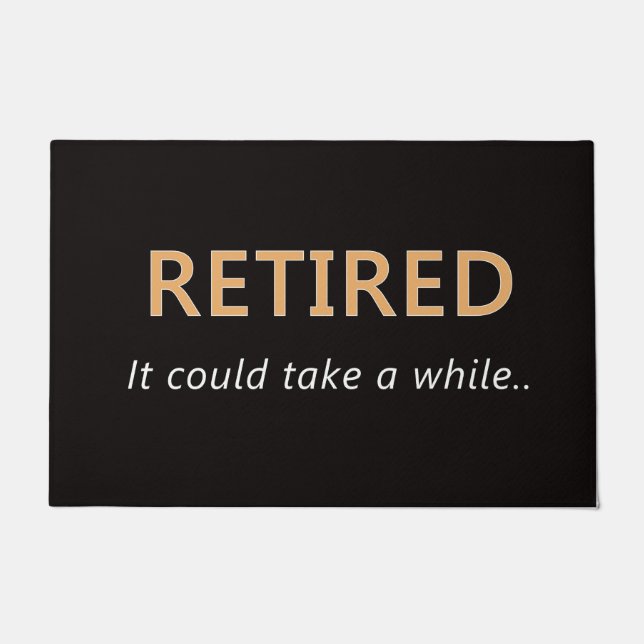 Tapete Porta aposentada (Frente)