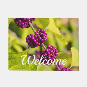 Tapete Porta-boas-vindas da Beautyberry americana