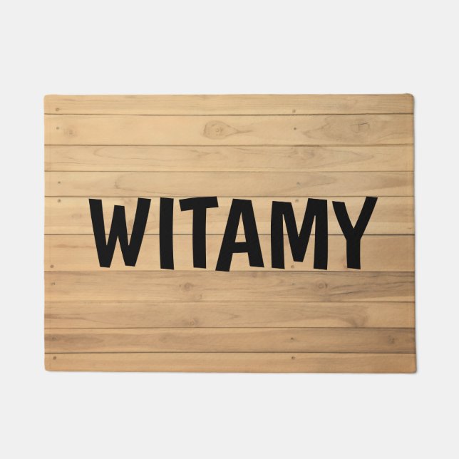 Tapete Porta clássica. (Frente)