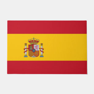 Tapete Porta com sinalizador de Espanha