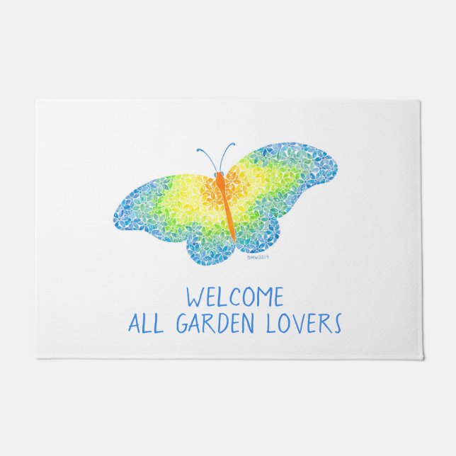 Tapete Porta da Borboleta (Frente)