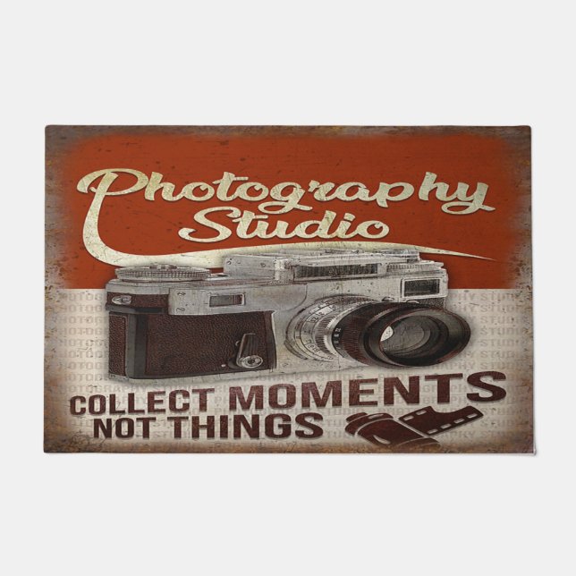 Tapete Porta Da Câmera, Bem-Vindo Personalizado, Matador  (Frente)