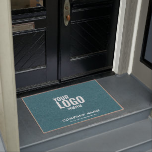 Tapete Porta da empresa Logotipo da empresa Business Mat 