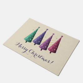 Tapete Porta das Árvores de Natal Modernas