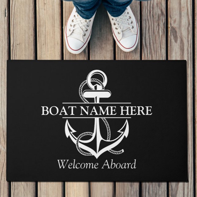 Tapete Porta de boas-vindas do Ancorador Náutico Personal (Criador carregado)