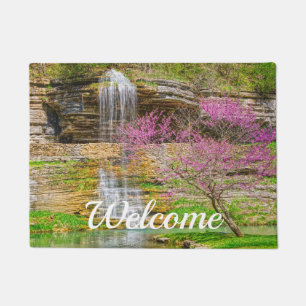 Tapete Porta de boas-vindas do Ozarks Waterfall Primavera