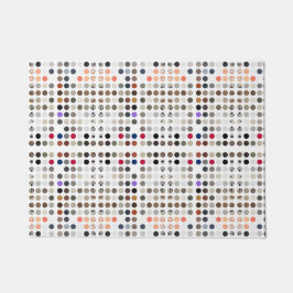 Tapete Porta de bolinhas de 18" x 24"