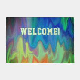 Tapete Porta de Cores de Gravação