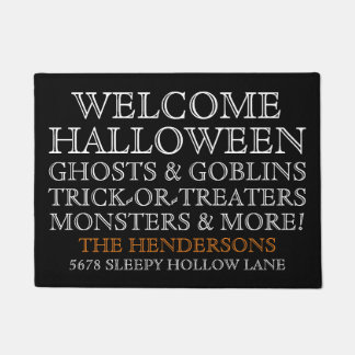 Tapete Porta de Halloween Personalizada