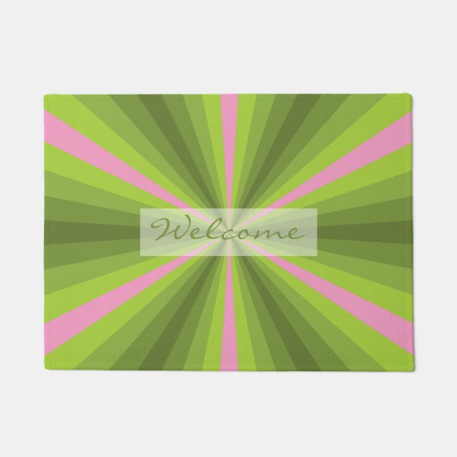 Tapete Porta de ilusão de primavera (Frente)