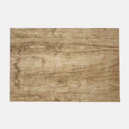 Tapete Porta de madeira.