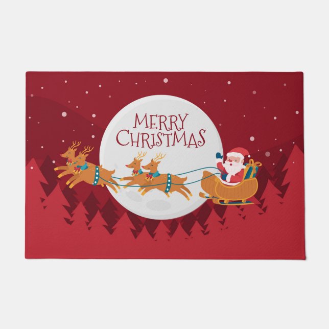 Tapete Porta de Natal (Frente)