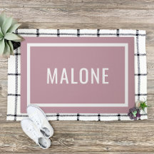 Porta de Nome Personalizado Mauve