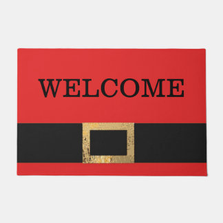 Tapete Porta de Papais noeis de Natal Belt