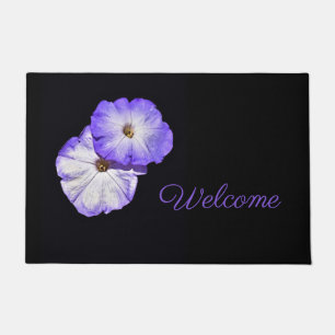 Tapete Porta de Petunias Roxo