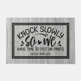 Tapete Porta De Textura Lentamente De Madeira