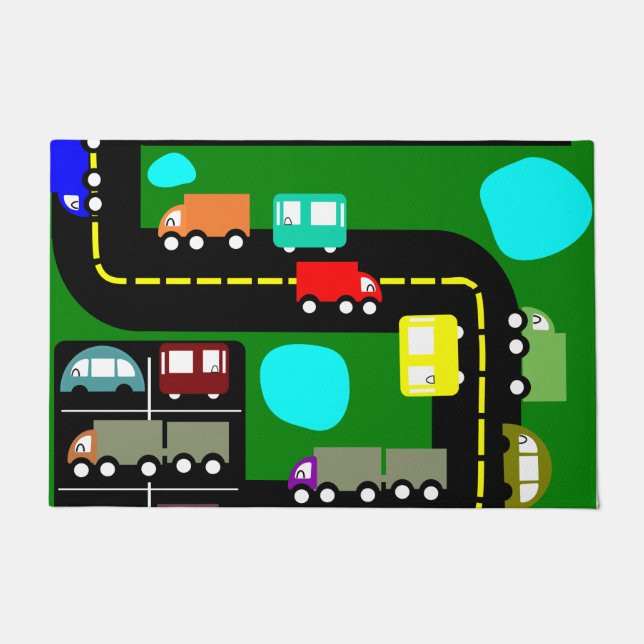 Tapete Porta de tráfego (Frente)