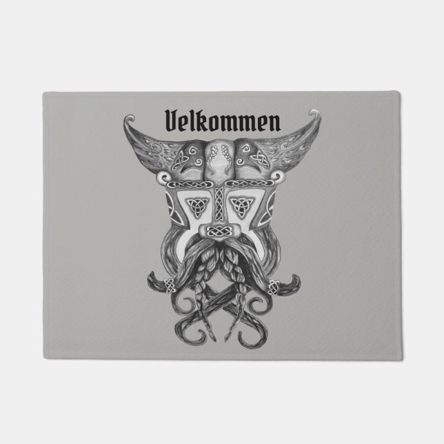 Tapete Porta de Viking Medievil matt (Frente)