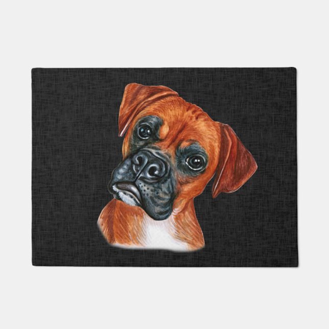 Tapete Porta do Boxer (Frente)