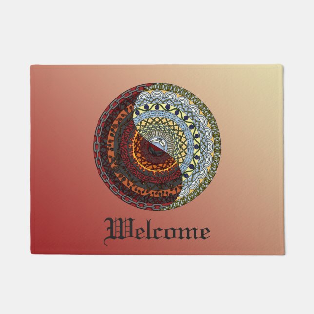 Tapete Porta do Céu e do Inferno (Frente)