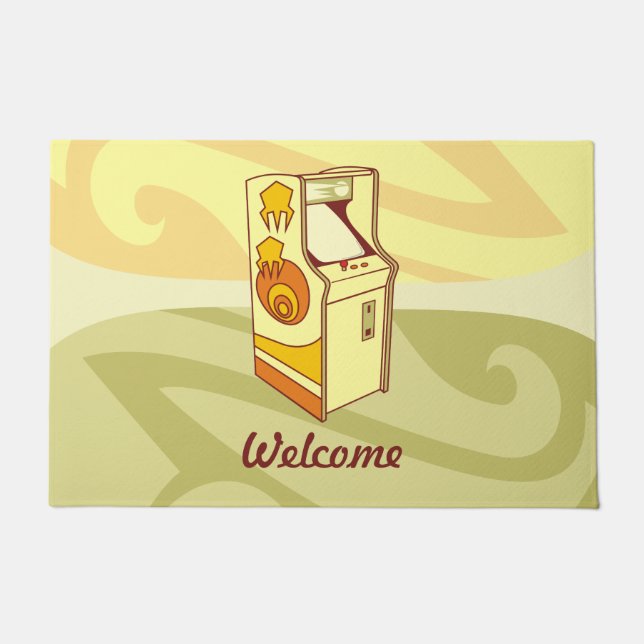 Tapete Porta do console do jogo em altura (Frente)