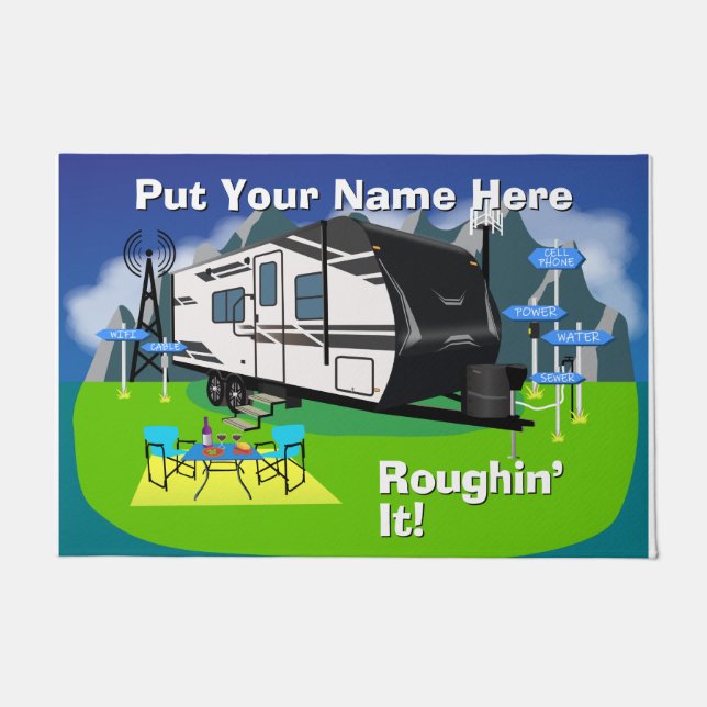 Tapete Porta do Design XLS de 22 MLE (Frente)