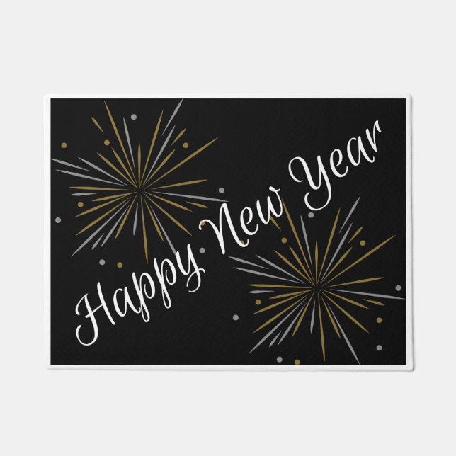 Tapete Porta do Feliz ano novo (Frente)