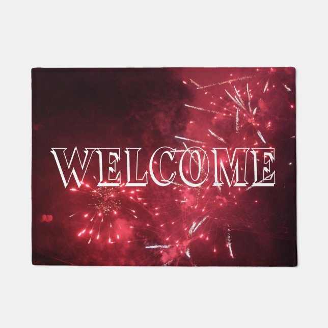 Tapete Porta do Fireworks (Frente)