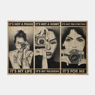 Tapete Porta Do Fotógrafo, Vintage Vibes Mat