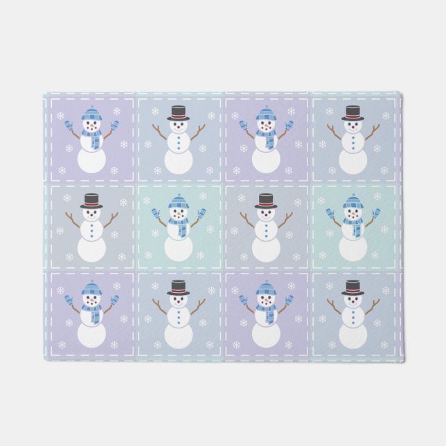 Tapete Porta do Inverno Quilt (Frente)