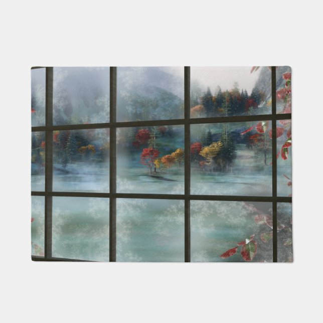 Tapete Porta do outono de Cwm (Frente)