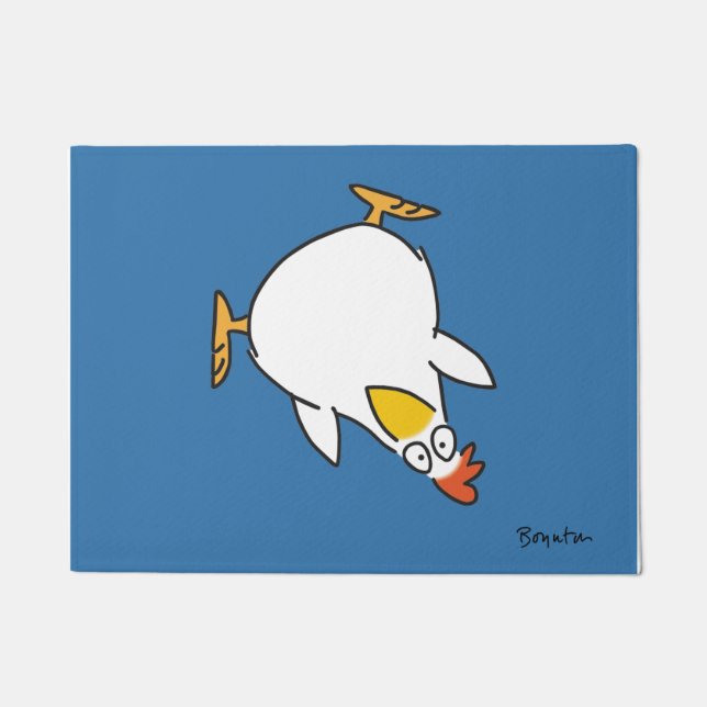 Tapete Porta do PÂNICO CHICKEN Sandra Boynton (Frente)