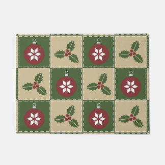 Tapete Porta do Quilt de Natal