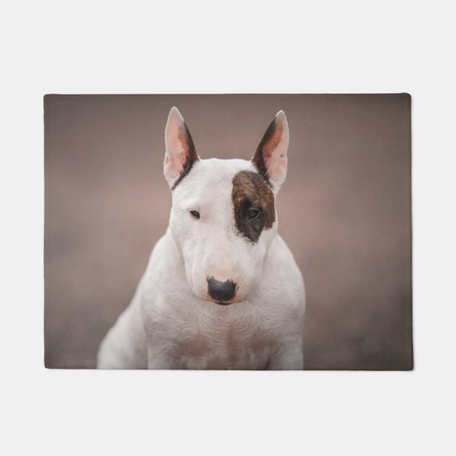 Tapete Porta do retrato Bull Terrier (Frente)